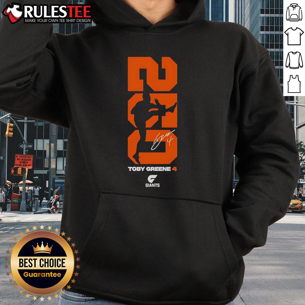 Awesome Gws Giants Toby Greene 250 T-Shirt - Image 2