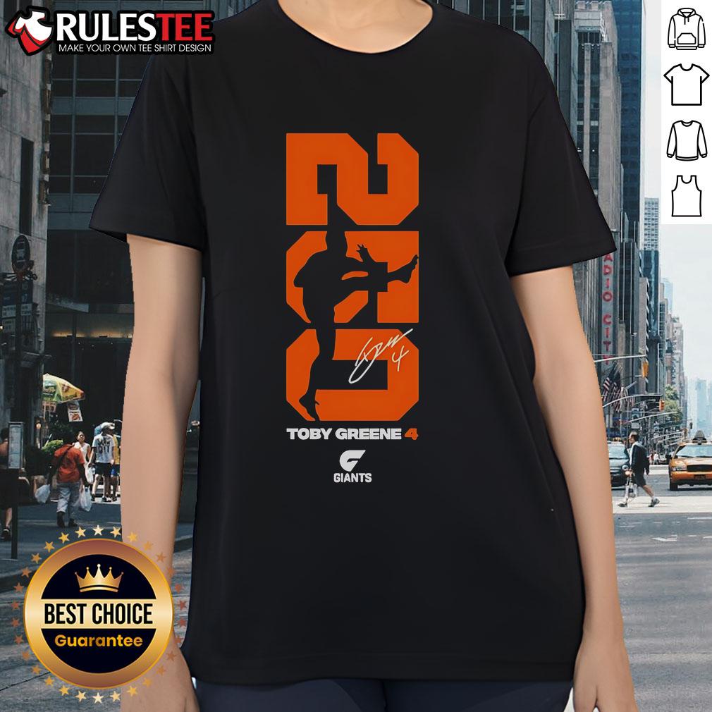 Awesome Gws Giants Toby Greene 250 T-Shirt - Image 3