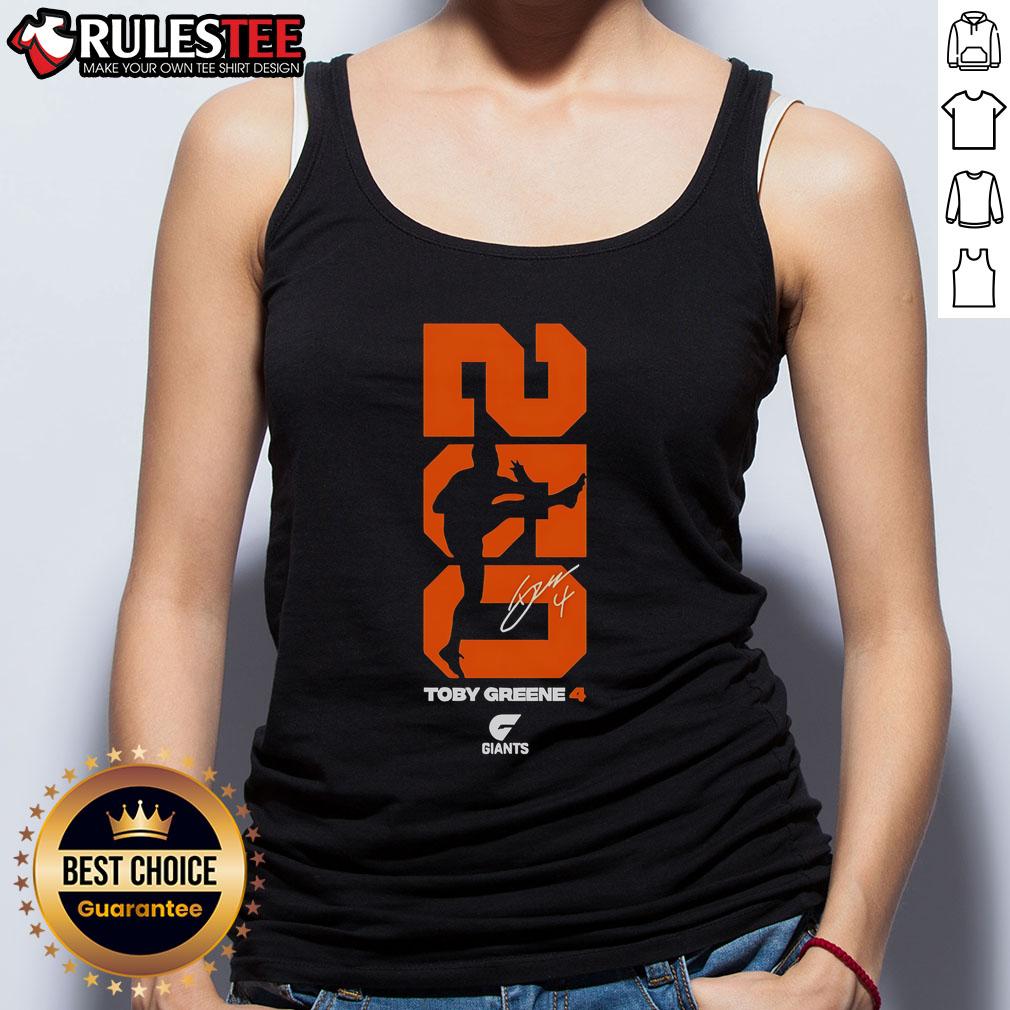 Awesome Gws Giants Toby Greene 250 T-Shirt - Image 4
