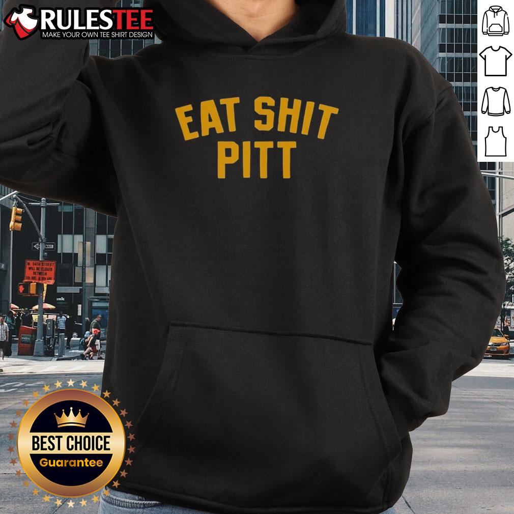 Official Eat Shit Pitt West Virginia Mountaineers Football T-Shirt - Image 2
