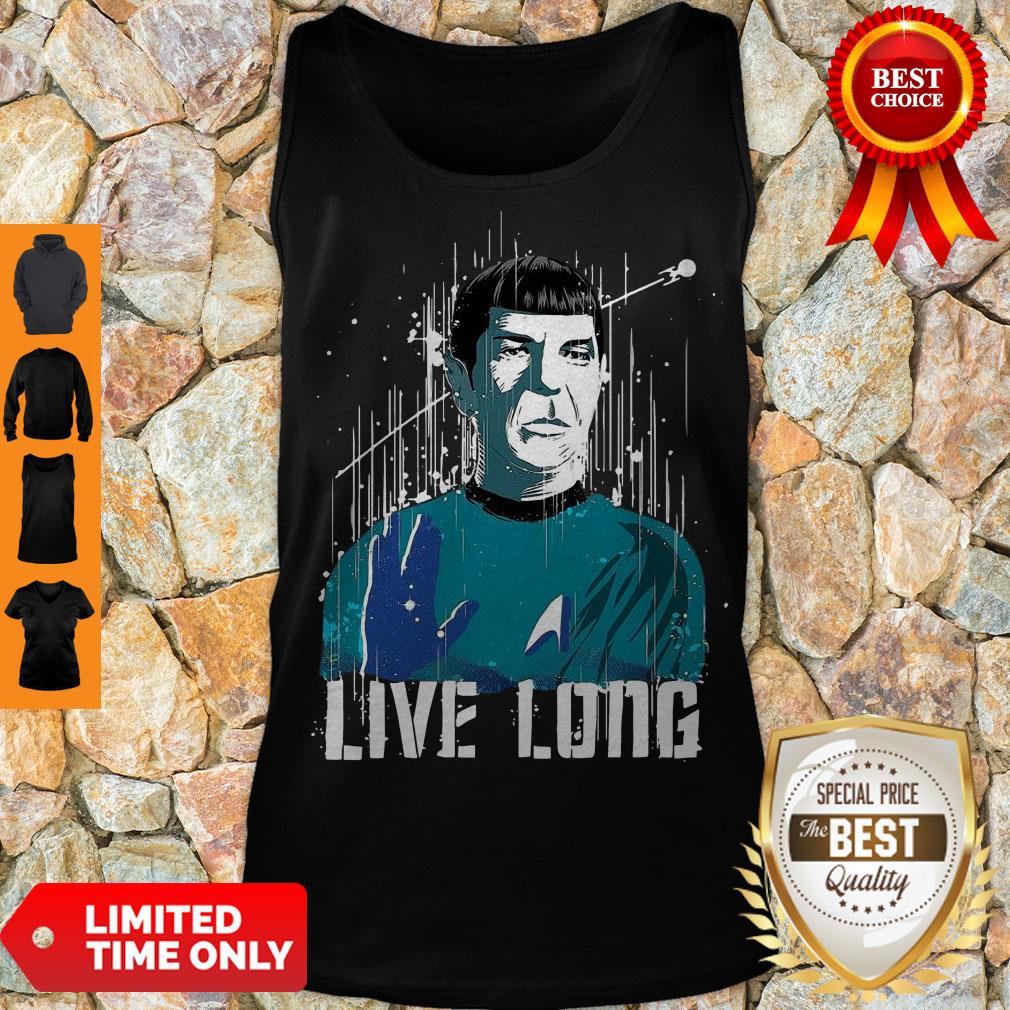 Nice Star Trek Spock Live Long Shirt - Image 3