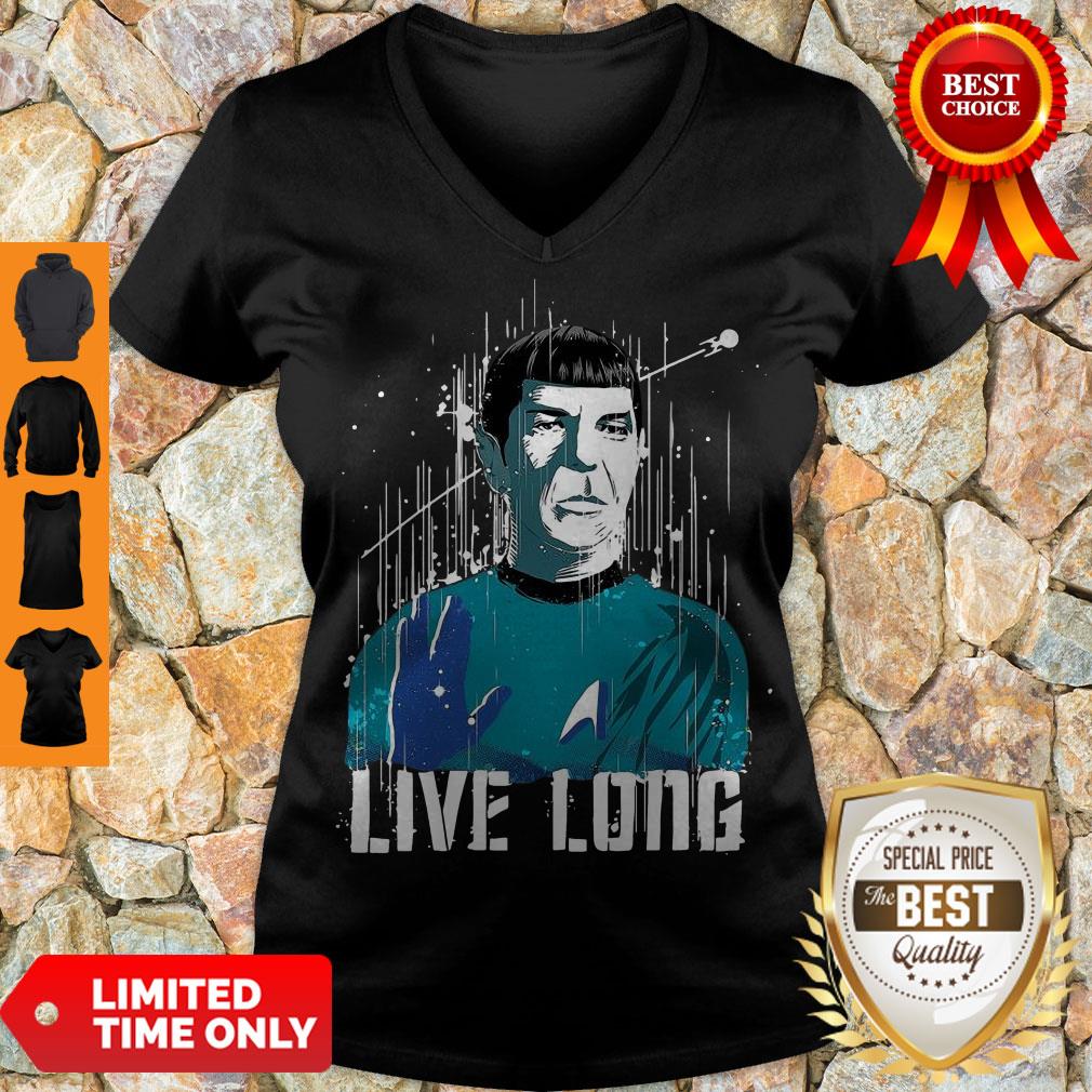 Nice Star Trek Spock Live Long Shirt - Image 4