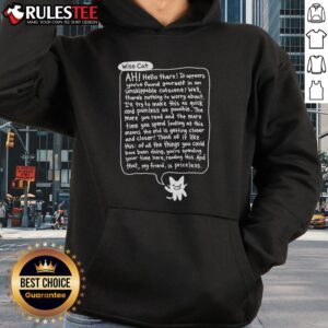 Alternative view of Awesome Bandage Brigade Unskippable Cutscene Wise Cat T-Shirt