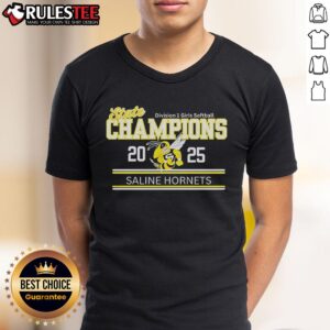 Good Saline Hornets State Champions 2025 Division 1 Girls Softball T-Shirt