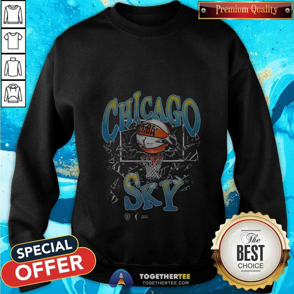 Preoder Playa Society Chicago Sky Backboard T-Shirt - Image 4