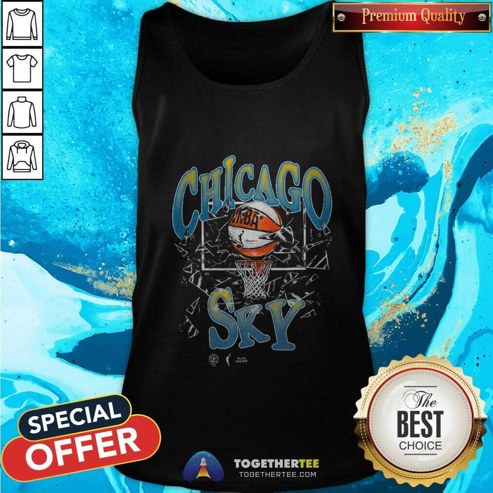 Preoder Playa Society Chicago Sky Backboard T-Shirt - Image 3