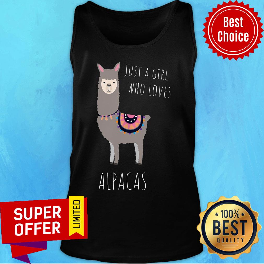 Just A Girl Who Loves Sheep Alpacas Shirt - Image 3
