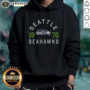 Alternative view of Awesome Seattle Seahawks Heritage Print T-Shirt