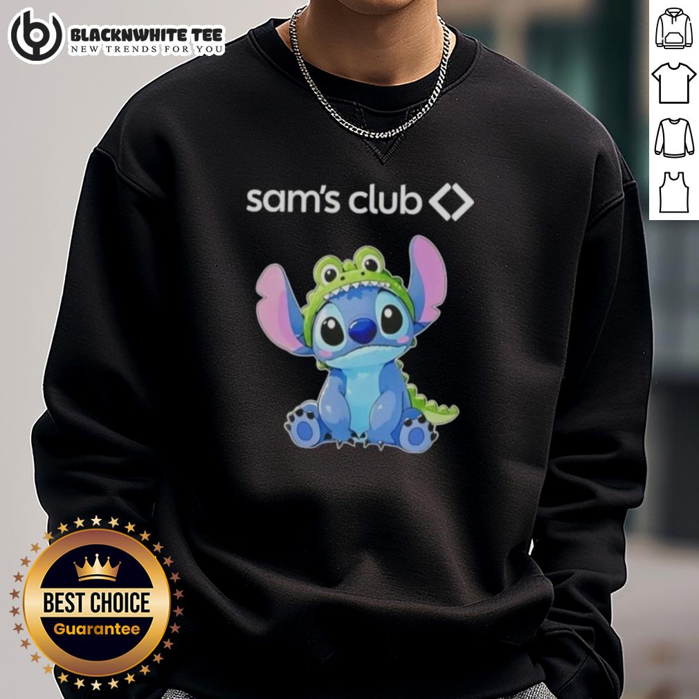 Awesome Stitch Cosplay Crocodile X Sam's Club T-Shirt - Image 5