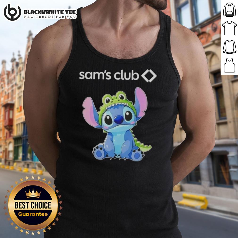 Awesome Stitch Cosplay Crocodile X Sam's Club T-Shirt - Image 4