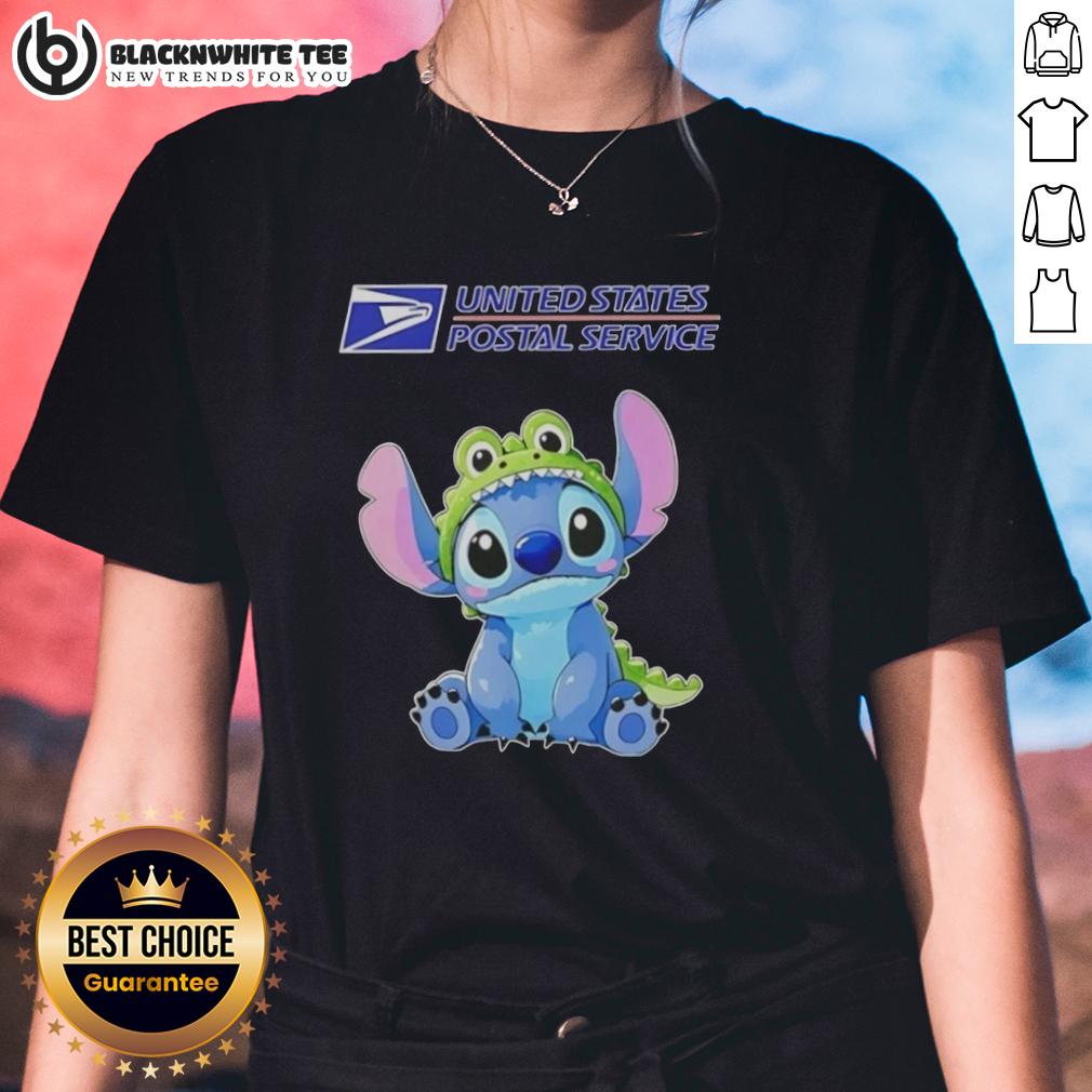 Awesome Stitch Cosplay Crocodile X Usps T-Shirt - Image 3