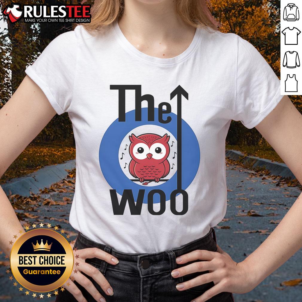 Cute The Woo Owl Logo T-Shirt - Image 3