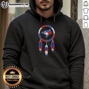 Alternative view of Original Native American Indians X Toronto Blue Jays Baseball T-Shirt