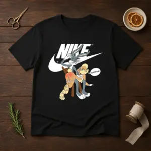 Nice Nike Bugs Bunny Spanking Lola Shirt