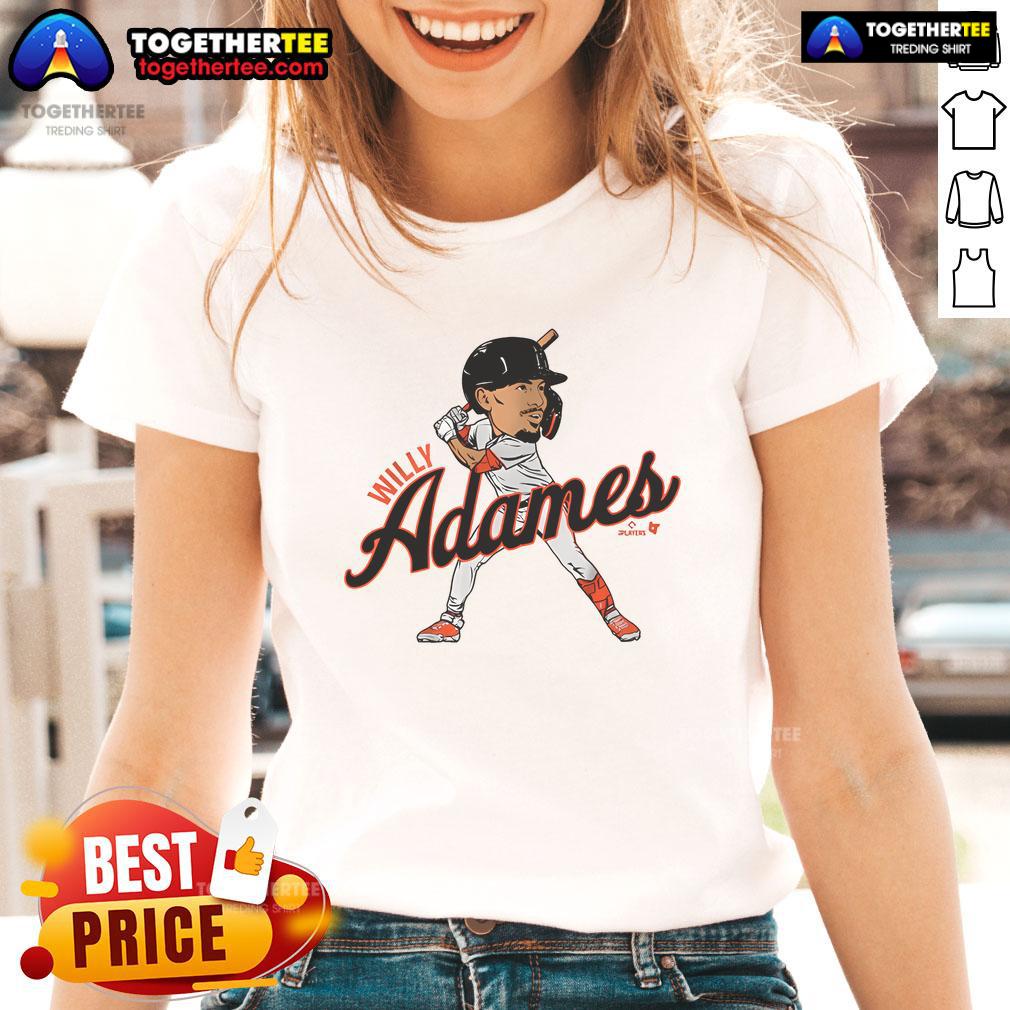 Good Willy Adames San Francisco Caricature T-Shirt - Image 3