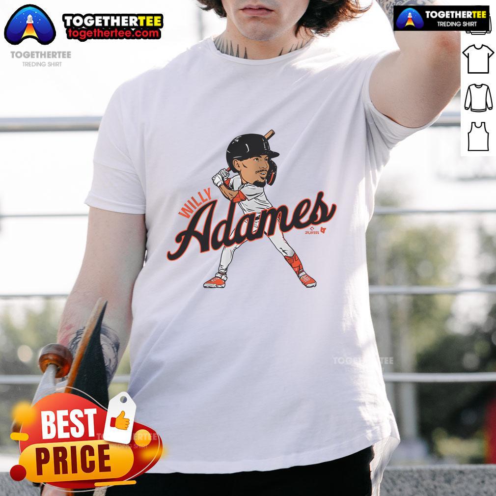 Good Willy Adames San Francisco Caricature T-Shirt