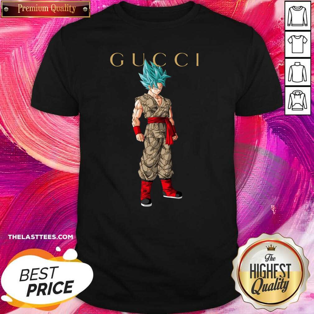 Perfect Goku Dragon Ball Super Gucci Shirt