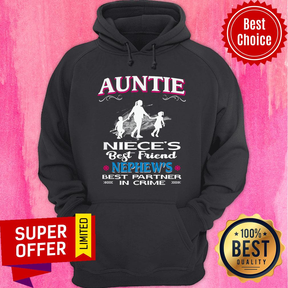 Top Auntie Niece's Best Friend Nephew's Best Partner In Crime Shirt - Image 2