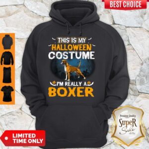 Alternative view of Perfect This Is My Halloween Costume I’m Really A Boxer Shirt
