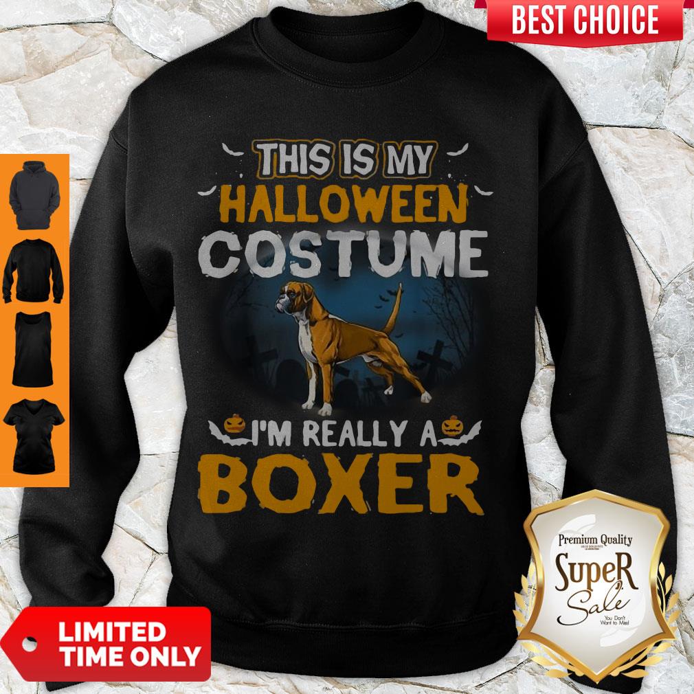 Perfect This Is My Halloween Costume I’m Really A Boxer Shirt - Image 3
