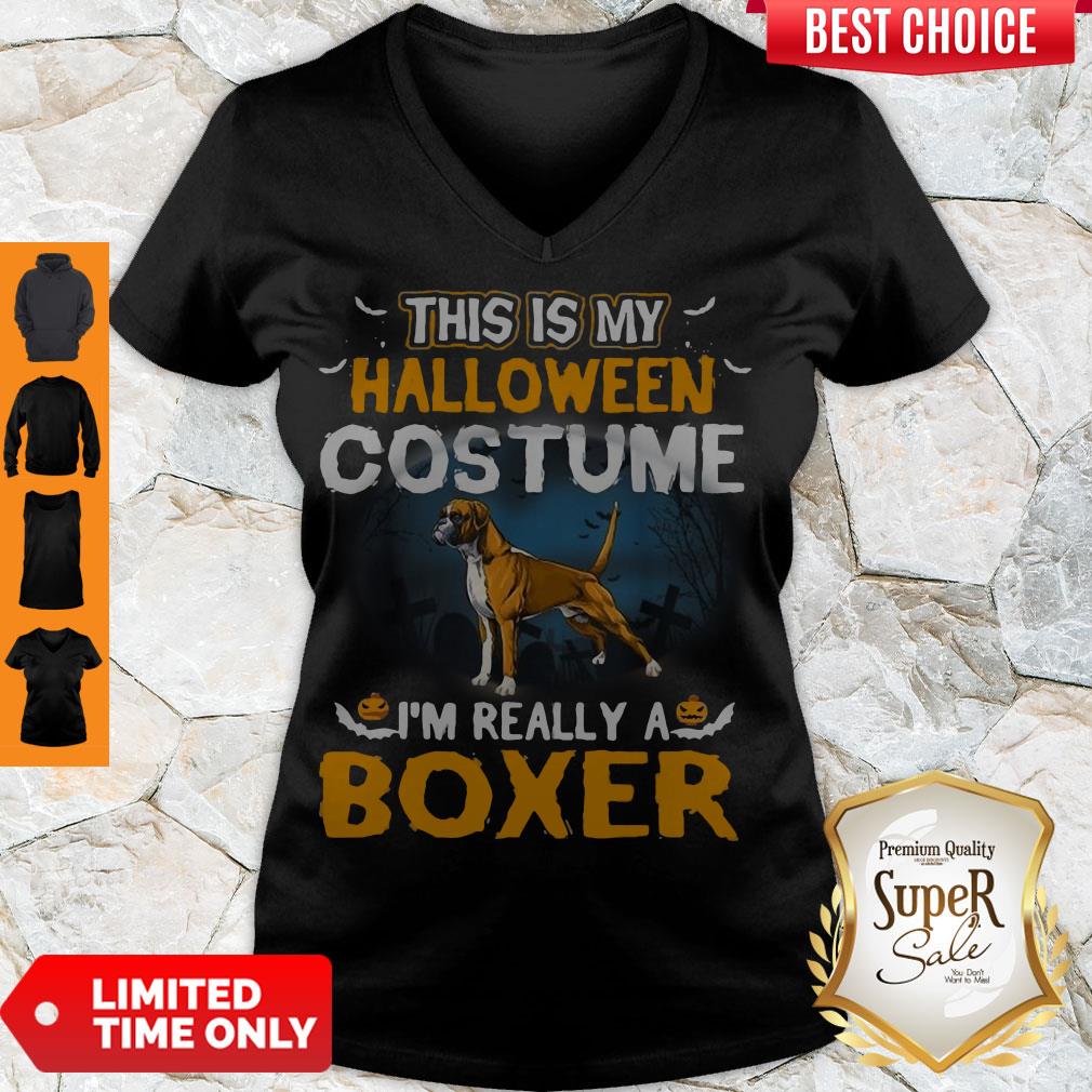 Perfect This Is My Halloween Costume I’m Really A Boxer Shirt - Image 5