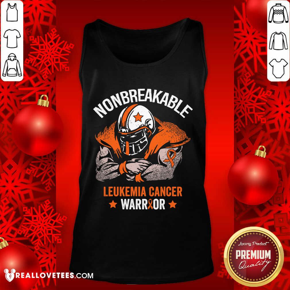 Awesome Nonbreakable Leukemia Cancer Awareness Leukemia Cancer Shirt - Image 2