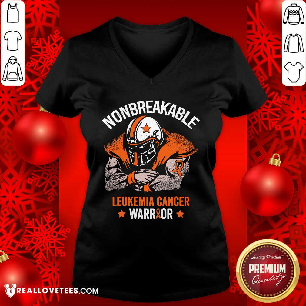 Awesome Nonbreakable Leukemia Cancer Awareness Leukemia Cancer Shirt - Image 5