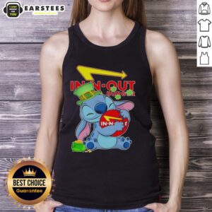 Alternative view of Cute Stitch Hug The In-N-Out Burger Logo Happy Patrick's Day T-Shirt
