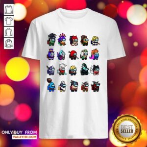 Nice Among Us X League Of Legends Games Shirt