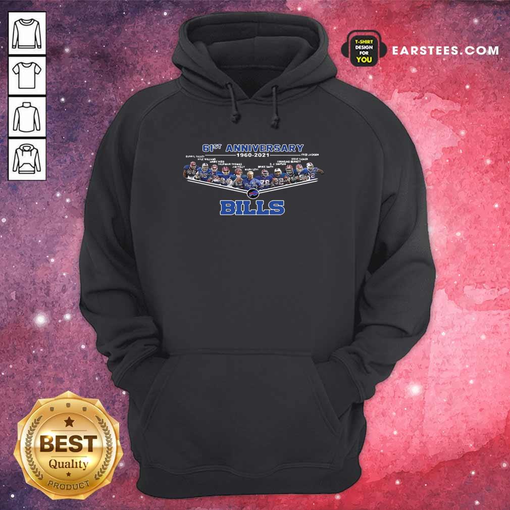 Original Buffalo Bills Football 61st Anniversary Shirt - Image 2