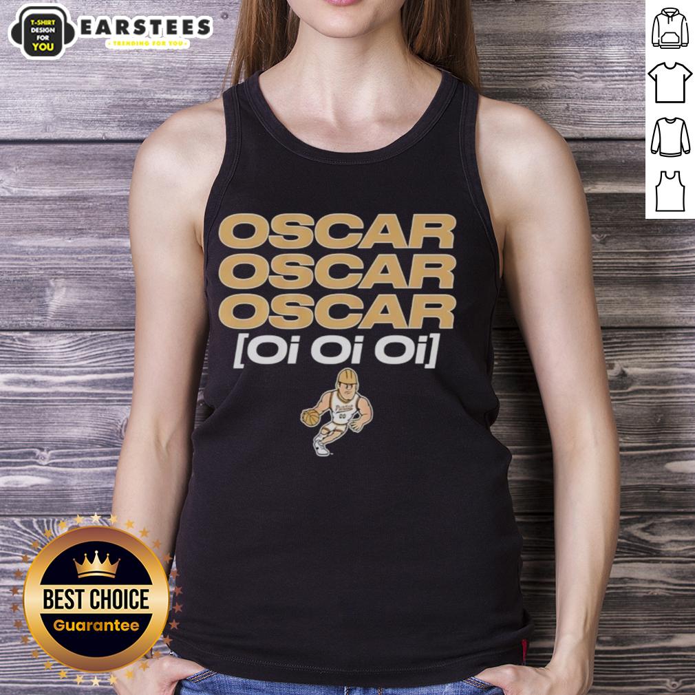Premium Purdue Boilermakers Basketball Oscar Cluff Oi Oi Oi T-Shirt - Image 4