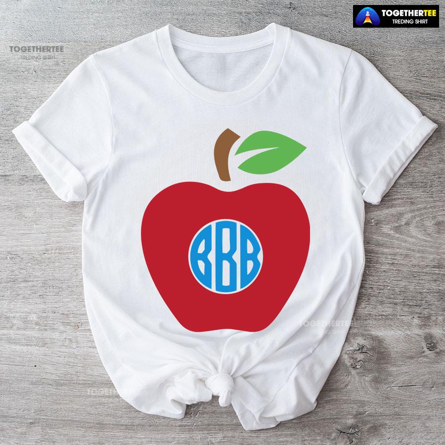 Red Apple Teacher Back To School T-Shirt