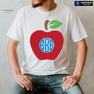 Alternative view of Red Apple Teacher Back To School T-Shirt