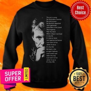 Alternative view of It's My Life This Ain't A Song For The Broken Hearted Bon Jovi Shirt