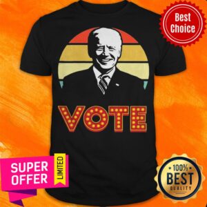 Joe Biden Vote 2020 Funny Vintage Retro Style Political Shirt