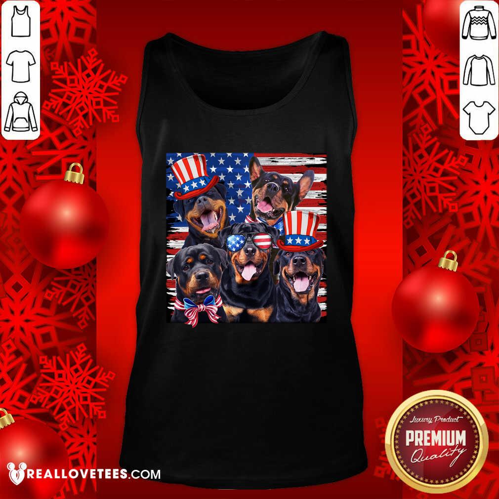 Labrador Black Dog 4th Of July USA Flag Shirt - Image 4