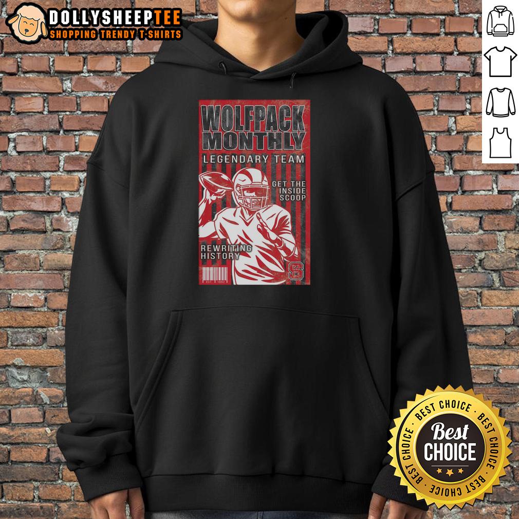 Hot NC State Wolfpack Legend Team Get In The Inside Scoop T-Shirt - Image 2