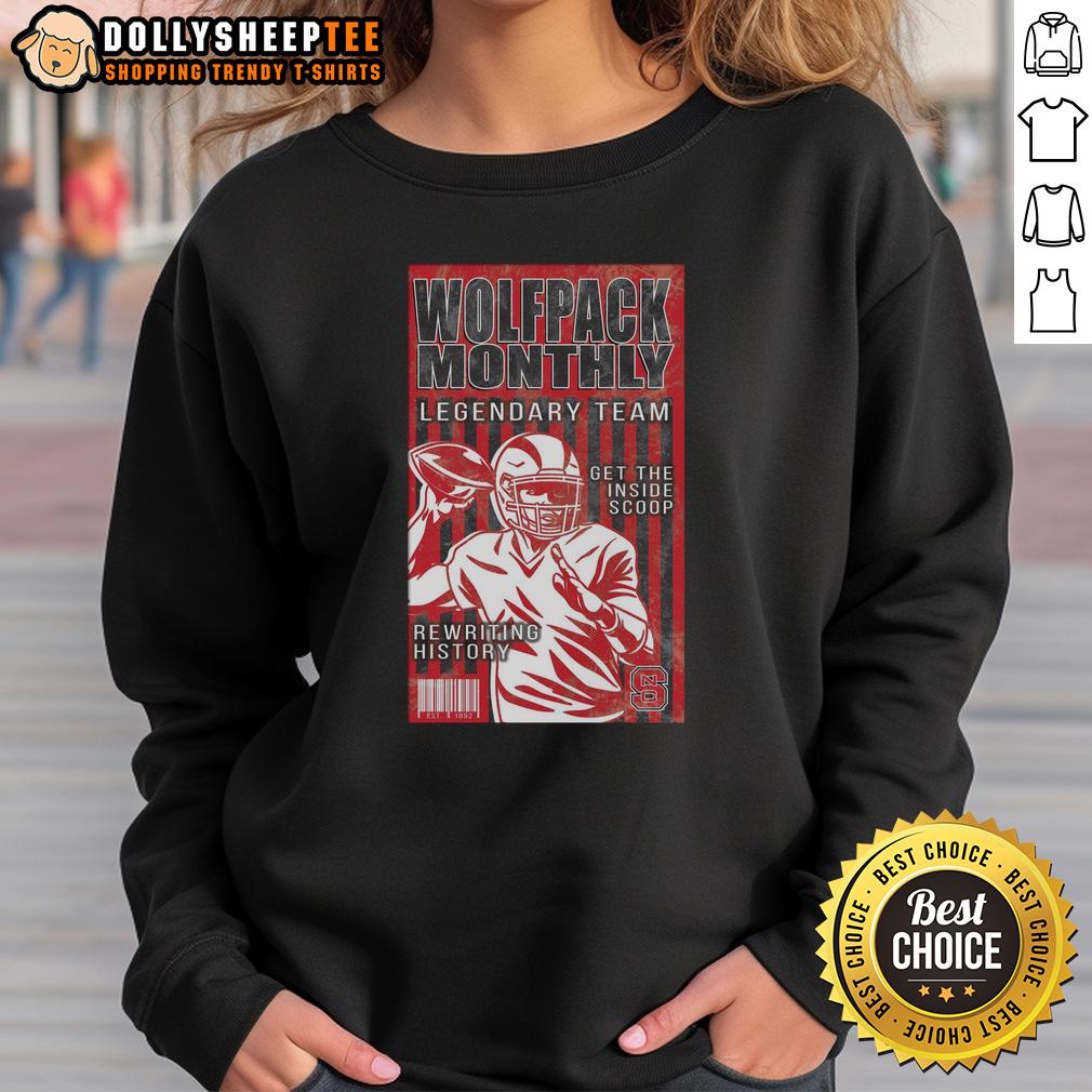 Hot NC State Wolfpack Legend Team Get In The Inside Scoop T-Shirt - Image 5