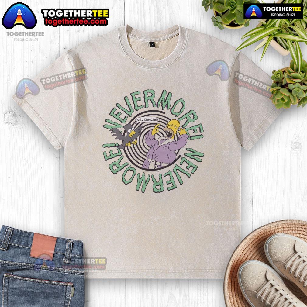 Top The Simpsons Nevermore T-Shirt - Image 6