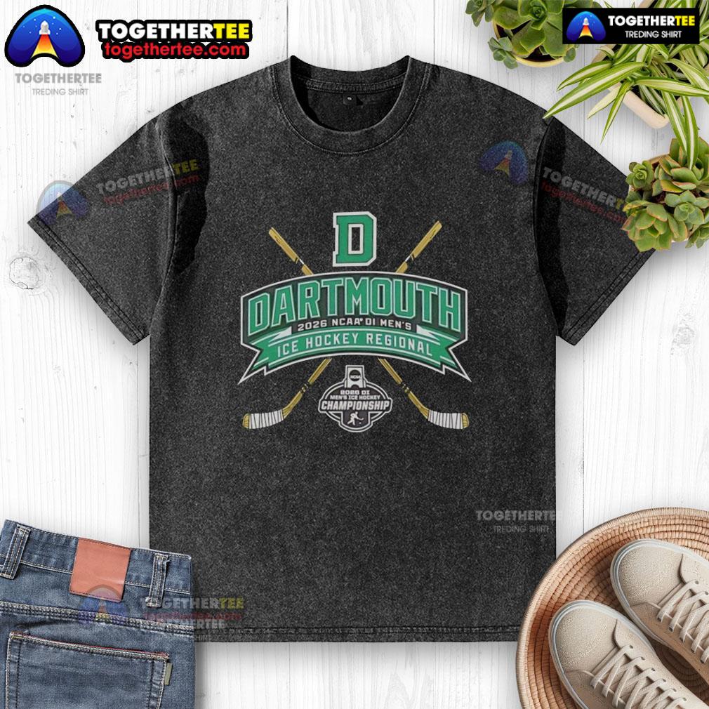 Nice Dartmouth Big Green 2026 NCAA Division I Men's Ice Hockey Regional T-Shirt - Image 6