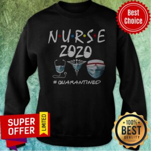 Alternative view of Top Nurse 2020 Quarantined Shirt