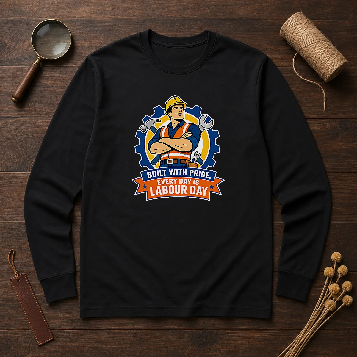 Funny Labour Day Proud Worker Vector Shirt For Hardworking Fans Shirt - Image 6