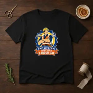 Funny Labour Day Proud Worker Vector Shirt For Hardworking Fans Shirt
