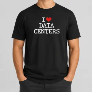 Good I Love Data Centers Server Room IT Professional Shirt