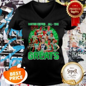 Alternative view of Nice Boston Celtics All Time Greats Signature Shirt