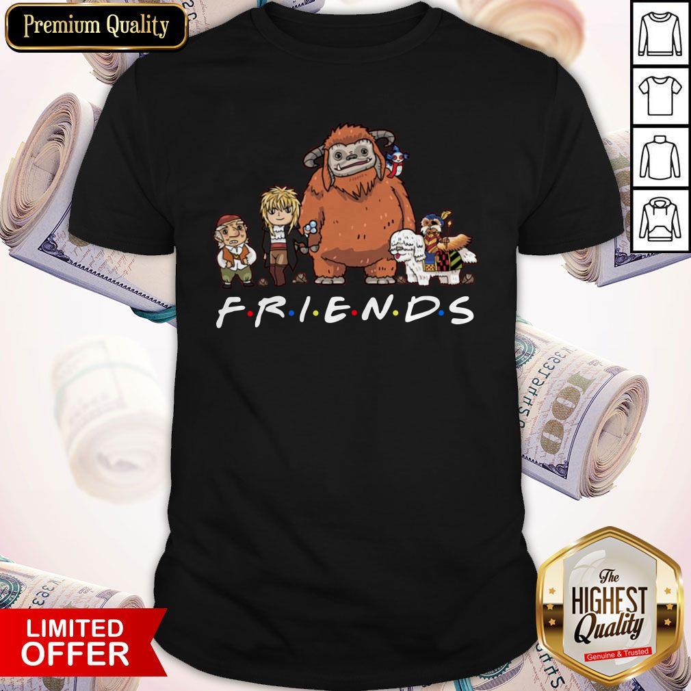 Top Labyrinth Friends Funny Characters Worm Ludo Hoggle Shirt