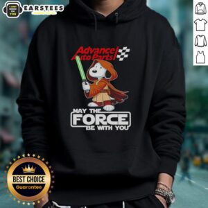 Alternative view of Cute Snoopy Advance Auto Parts And Shop May The Force Be With You T-Shirt
