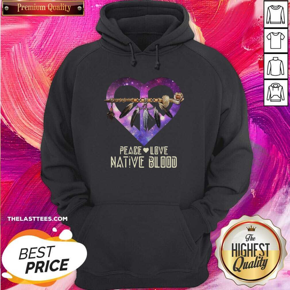 Pretty Peace Love Dative Blood Shirt - Image 4