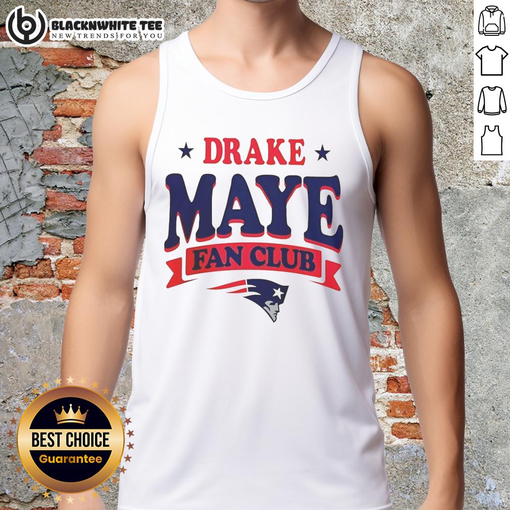 Awesome New England Patriots Drake Maye Fan Club T-Shirt - Image 4
