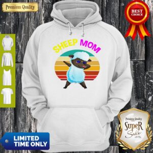 Alternative view of Vitntage Dabbing Sheep Mom Mama Mothers Day Shirt